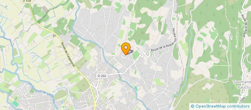 localisation de l'entreprise GIRAMARY  L'ISLE-SUR-LA-SORGUE