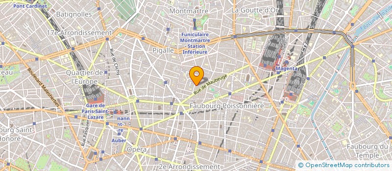 localisation de l'entreprise GIRARD  PARIS 9