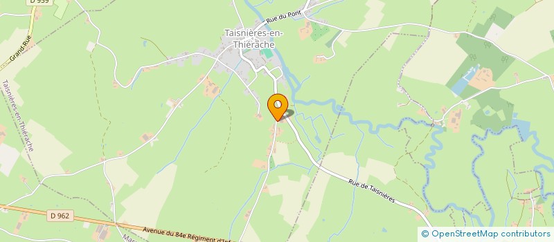 localisation de l'entreprise GIRARD ANTHONY à TAISNIERES-EN-THIERACHE