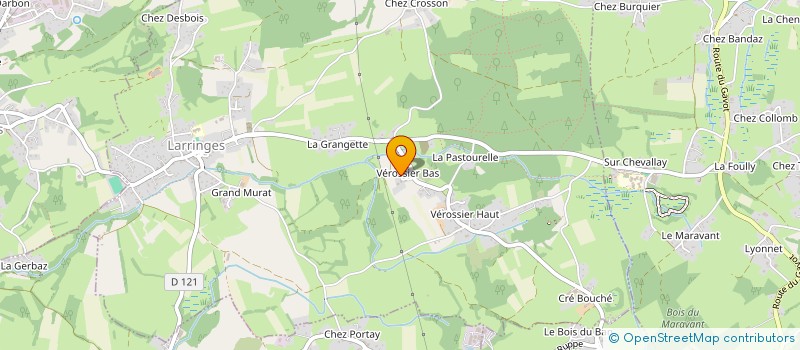 localisation de l'entreprise GIRARD & CO  LARRINGES