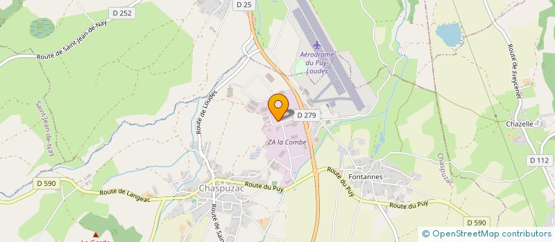 localisation de l'entreprise GIRARD ET FILS à CHASPUZAC