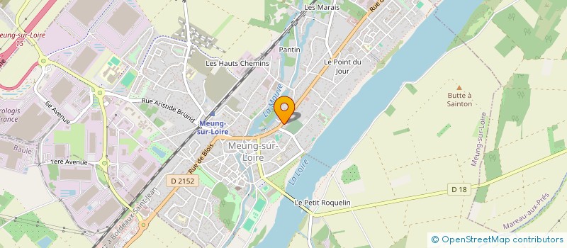 localisation de l'entreprise GIRARD ET FILS SARL à MEUNG-SUR-LOIRE