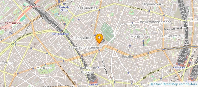 localisation de l'entreprise GIRARD ET LEVEQUE  PARIS