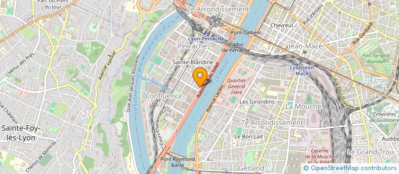 localisation de l'entreprise GIRARD GIGON BERNE SLCS à LYON