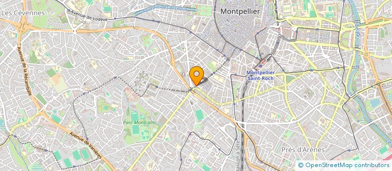 localisation de l'entreprise GIRARD HEBERT à MONTPELLIER