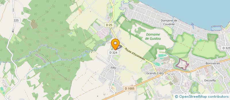 localisation de l'entreprise GIRARD INVEST à SCIEZ
