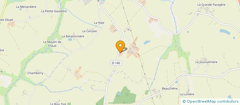 localisation de l'entreprise GIRARD LE LOIR  BEAUPREAU-EN-MAUGES