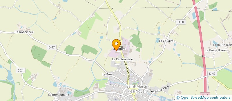 localisation de l'entreprise GIRARD LOGISTIQUE à ESSARTS-EN-BOCAGE