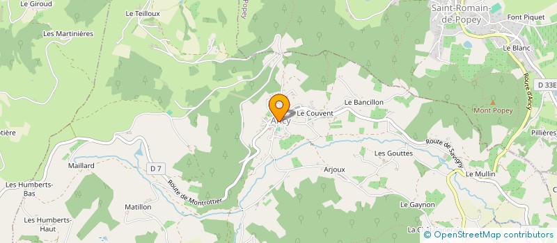 localisation de l'entreprise GIRARD MACONNERIE  ANCY