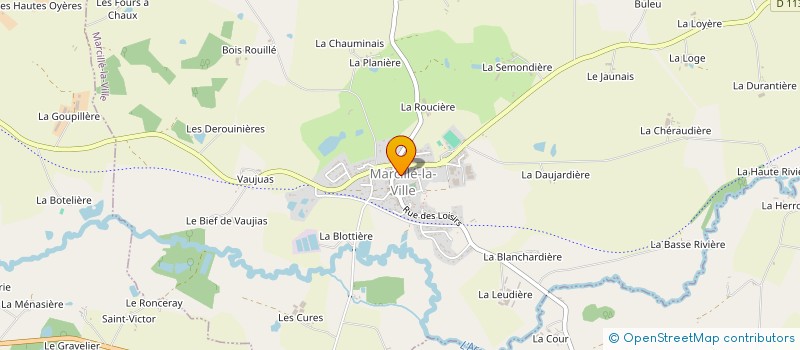 localisation de l'entreprise GIRARD NICOLAS  MARCILLE-LA-VILLE