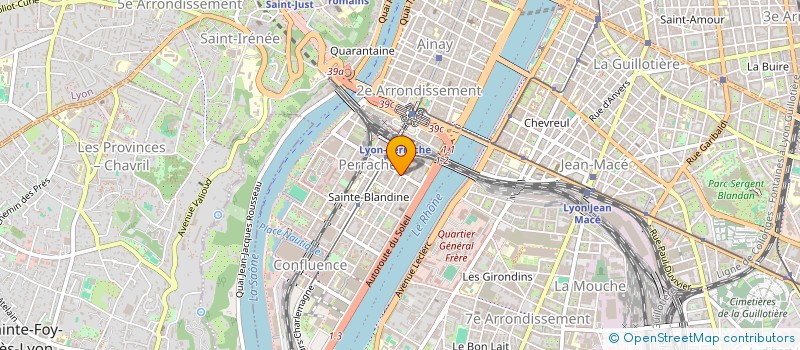 localisation de l'entreprise GIRARD RESIDENCES  LYON