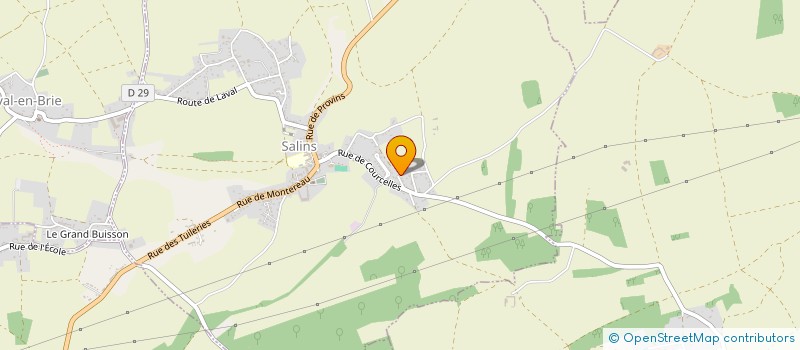 localisation de l'entreprise GIRARDOT COMPANY  LA CAINE