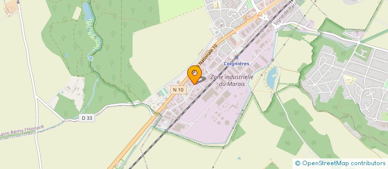 localisation de l'entreprise GIRARDOT RENOVATION DECORATION  COIGNIERES