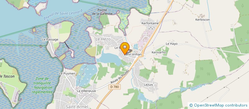 localisation de l'entreprise GIRAS  LE HEZO