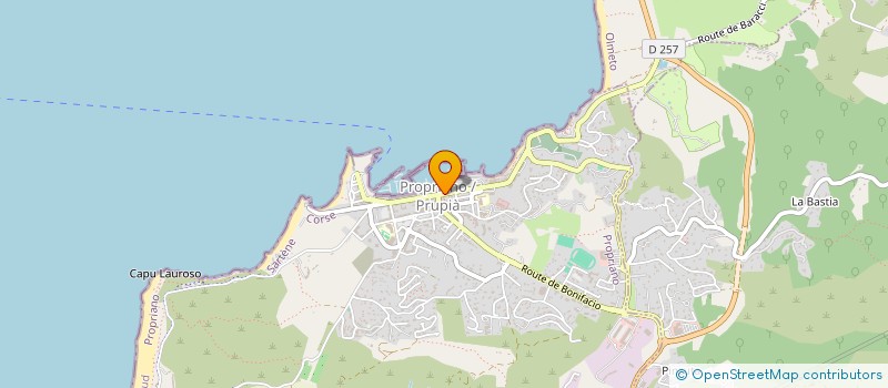 localisation de l'entreprise GIRASCHI VOYAGES  PROPRIANO