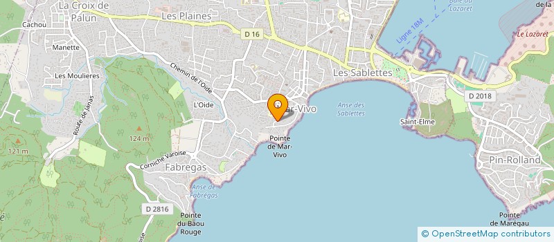 localisation de l'entreprise GIRASOL à LA SEYNE-SUR-MER