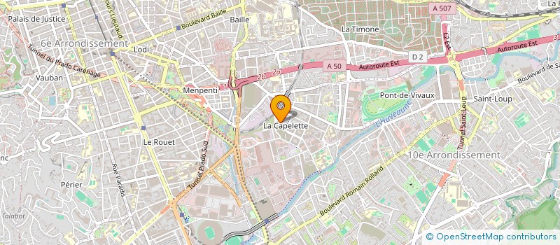 localisation de l'entreprise GIRASOL à MARSEILLE