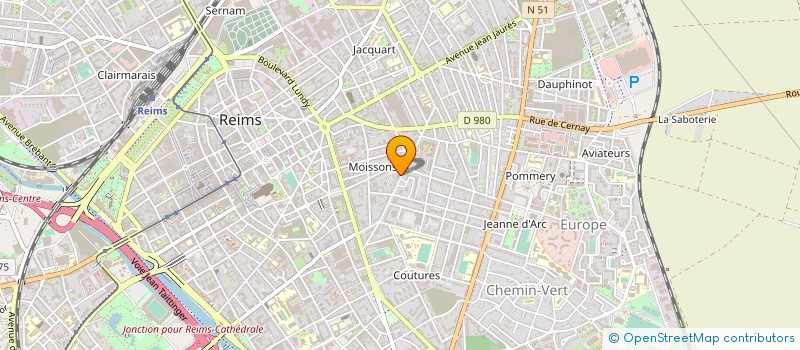 localisation de l'entreprise GIRASOL FRANCE à REIMS