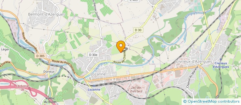 localisation de l'entreprise GIRASOLE  LOZANNE