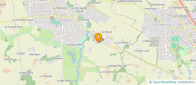 localisation de l'entreprise GIRASOLE  RENNES