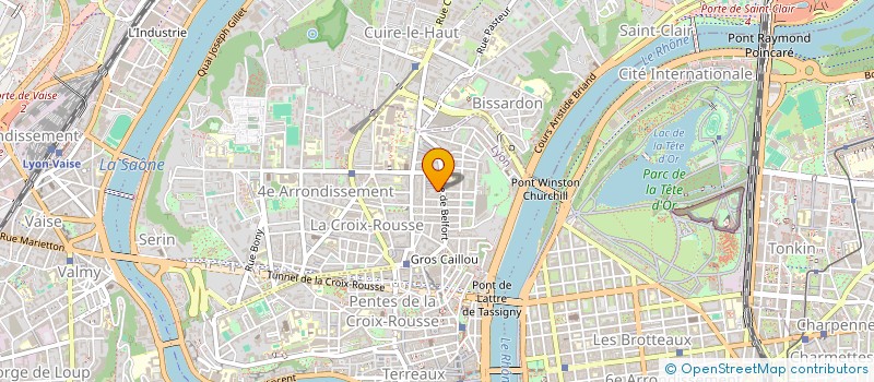 localisation de l'entreprise GIRASSOL à LYON