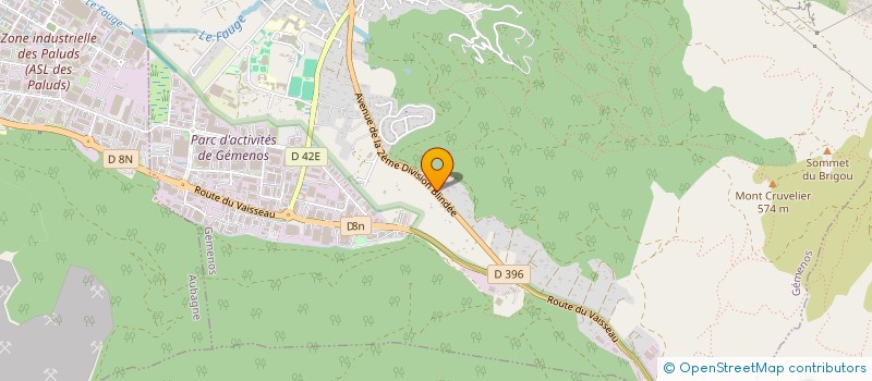 localisation de l'entreprise GIRATI  GEMENOS