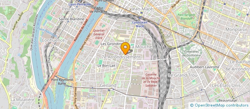 localisation de l'entreprise GIRAUD  LYON
