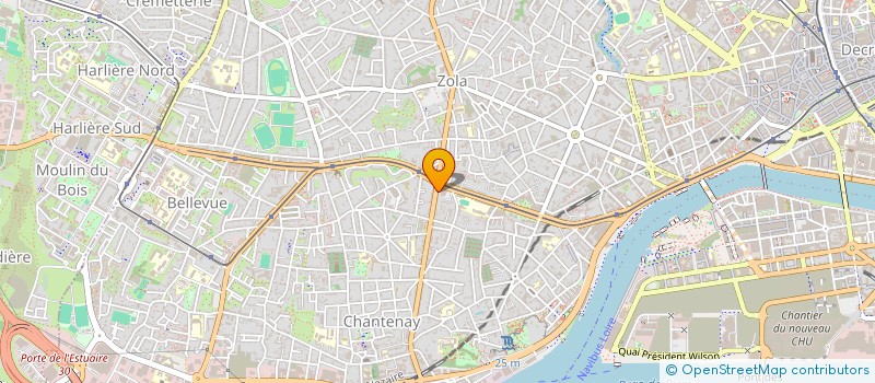 localisation de l'entreprise GIRAUD ALAIN  NANTES