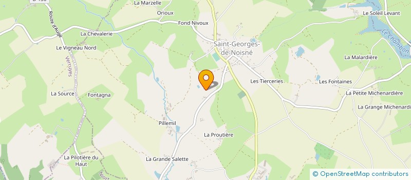 localisation de l'entreprise GIRAUD FREDERIC à SAINT-GEORGES-DE-NOISNE