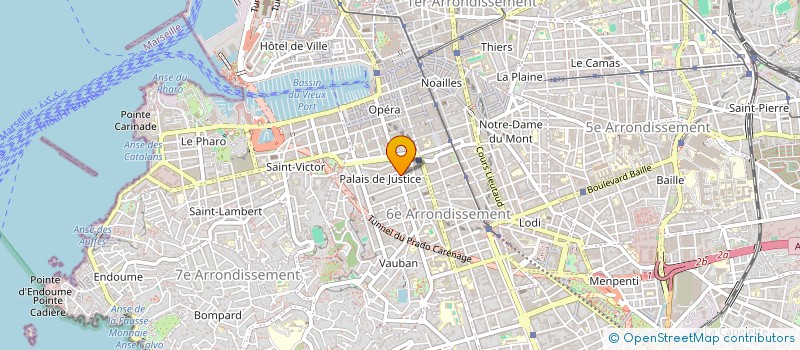 localisation de l'entreprise GIRAUD-GAY ET ASSOCIES  MARSEILLE