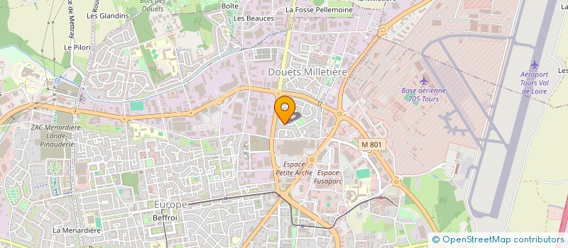 localisation de l'entreprise GIRAUD INVEST  TOURS