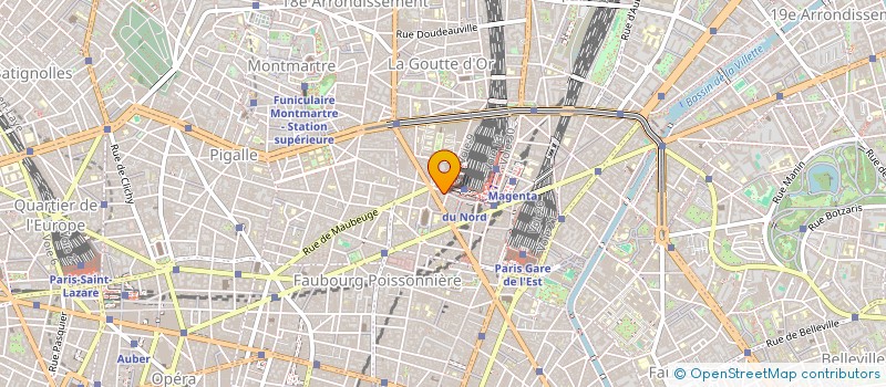 localisation de l'entreprise GIRAUD M F MAGNY S LEHMANN L  PARIS