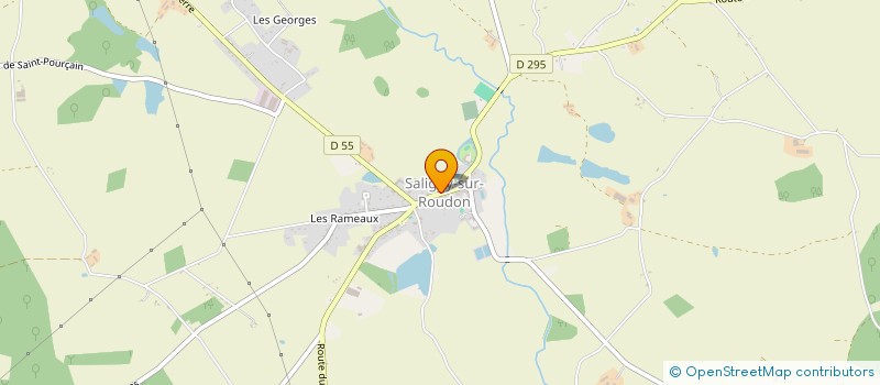 localisation de l'entreprise GIRAUD NICOLAS à SALIGNY-SUR-ROUDON
