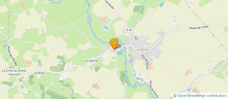 localisation de l'entreprise GIRAUD OLIVIER  CONLIE