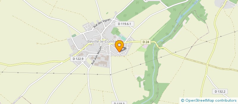 localisation de l'entreprise GIRAUD POLISSAGE à BEVILLE-LE-COMTE