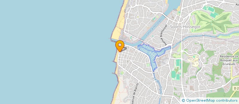 localisation de l'entreprise GIRAUD SARL  CAPBRETON