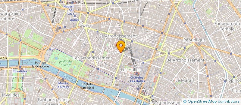 localisation de l'entreprise GIRAUD SUD à PARIS