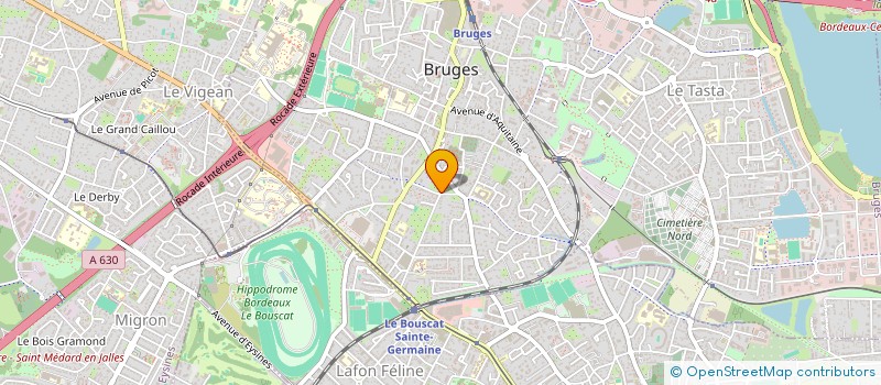 localisation de l'entreprise GIRAUD TROIS  BRUGES