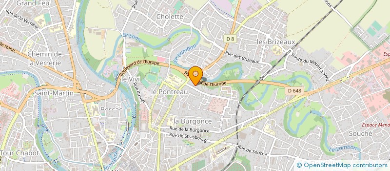 localisation de l'entreprise GIRAUDEAU GUERIN SERVICES  NIORT