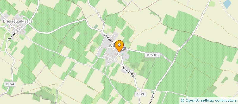 localisation de l'entreprise GIRAUDEAU JOHN  GIBOURNE