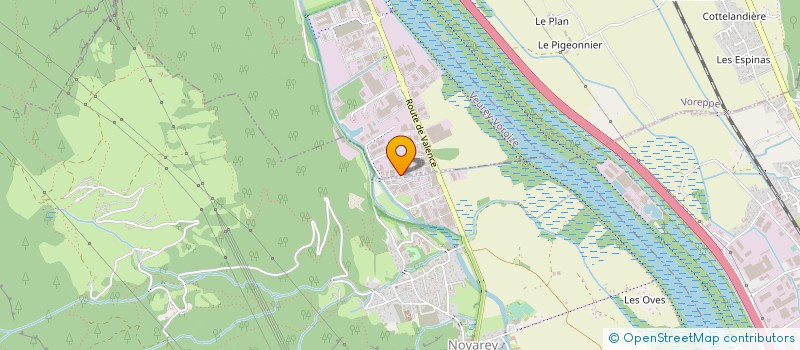 localisation de l'entreprise GIRAUDET CONCEPT à VEUREY-VOROIZE