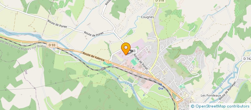 localisation de l'entreprise GIRAUDLUDO INNOVATIONS  DIE