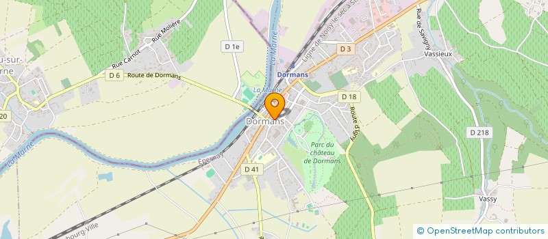 localisation de l'entreprise GIRAUDO-MARAQUIN  DORMANS