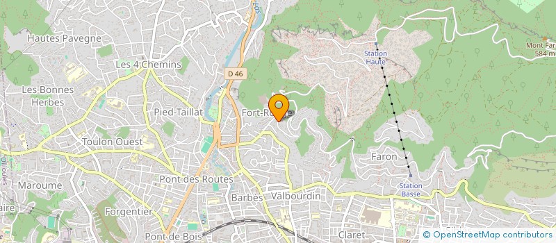 localisation de l'entreprise GIRAUDO RENOVATION DECORATION  TOULON