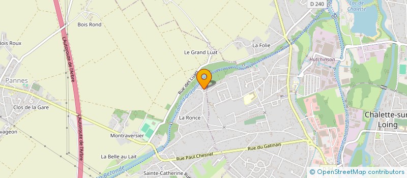 localisation de l'entreprise GIRAULT  PANNES