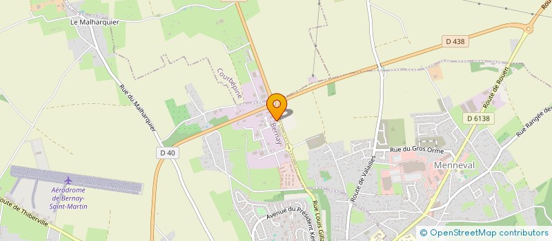 localisation de l'entreprise GIRAULT AUTOMOBILES BERNAY  BERNAY