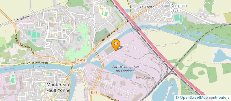 localisation de l'entreprise GIRAULT LOR à MONTEREAU-FAULT-YONNE