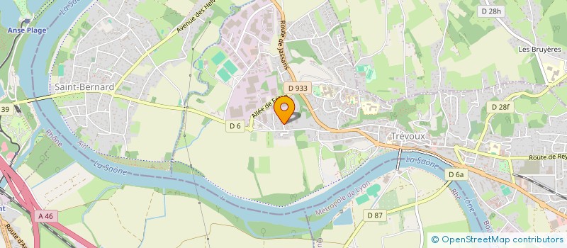 localisation de l'entreprise GIRAUTOS à TREVOUX