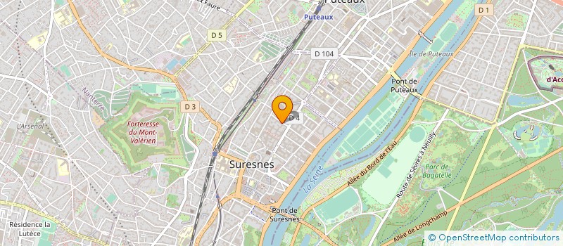 localisation de l'entreprise GIRAVIONS DORAND INDUSTRIES à SURESNES