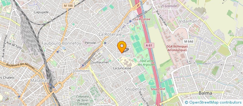 localisation de l'entreprise GIRAYLOIN à TOULOUSE